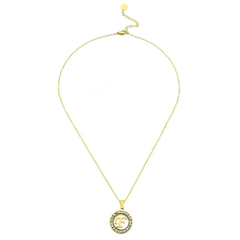 Soyel Letter-F Halskette Gold