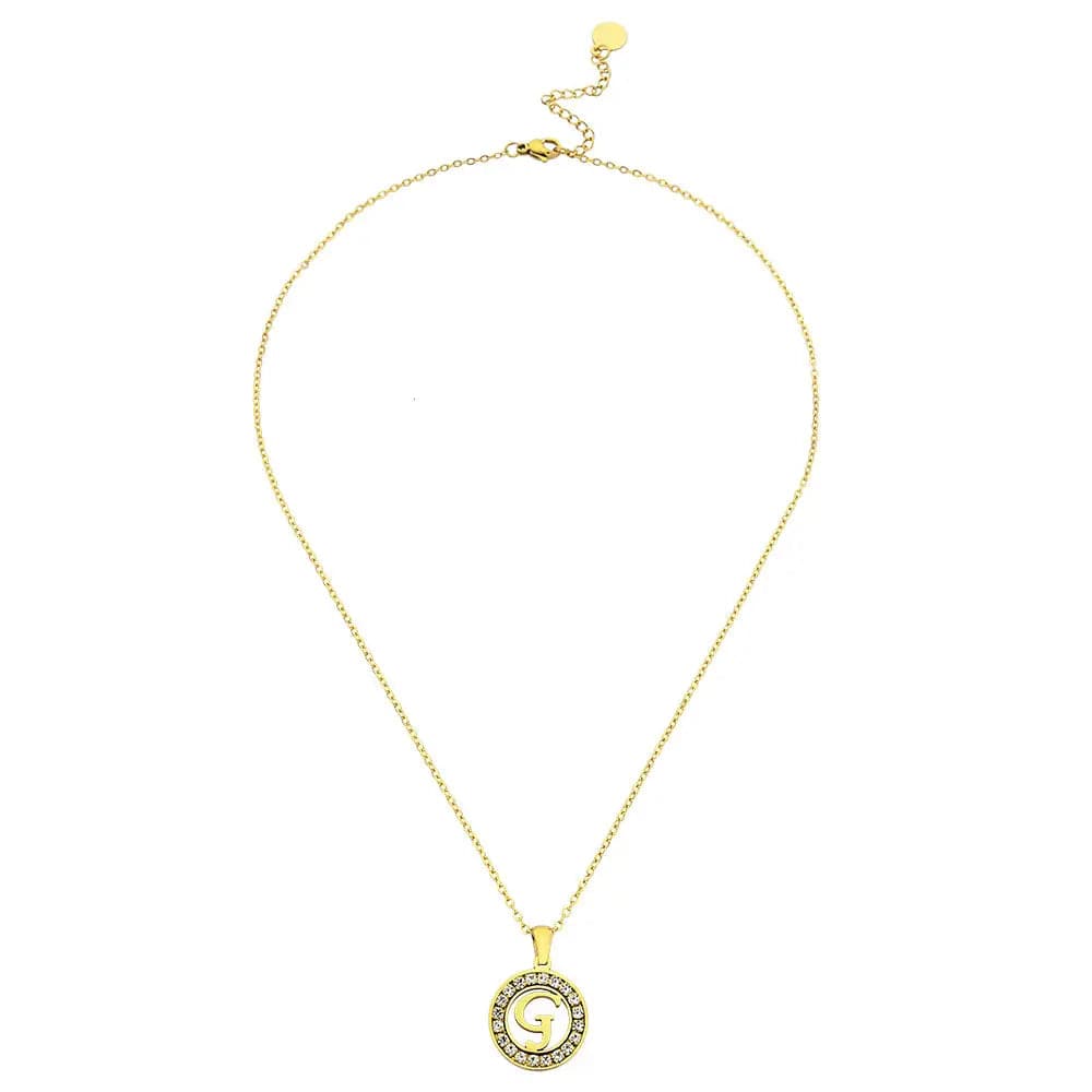 Soyel Letter-G Halskette Gold