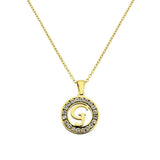 Soyel Letter-G Halskette Gold