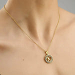 Soyel Letter-K Halskette Gold