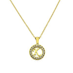Soyel Letter-K Halskette Gold