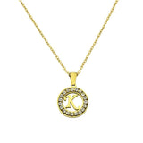 Soyel Letter-K Halskette Gold