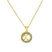 Soyel Letter-K Halskette Gold