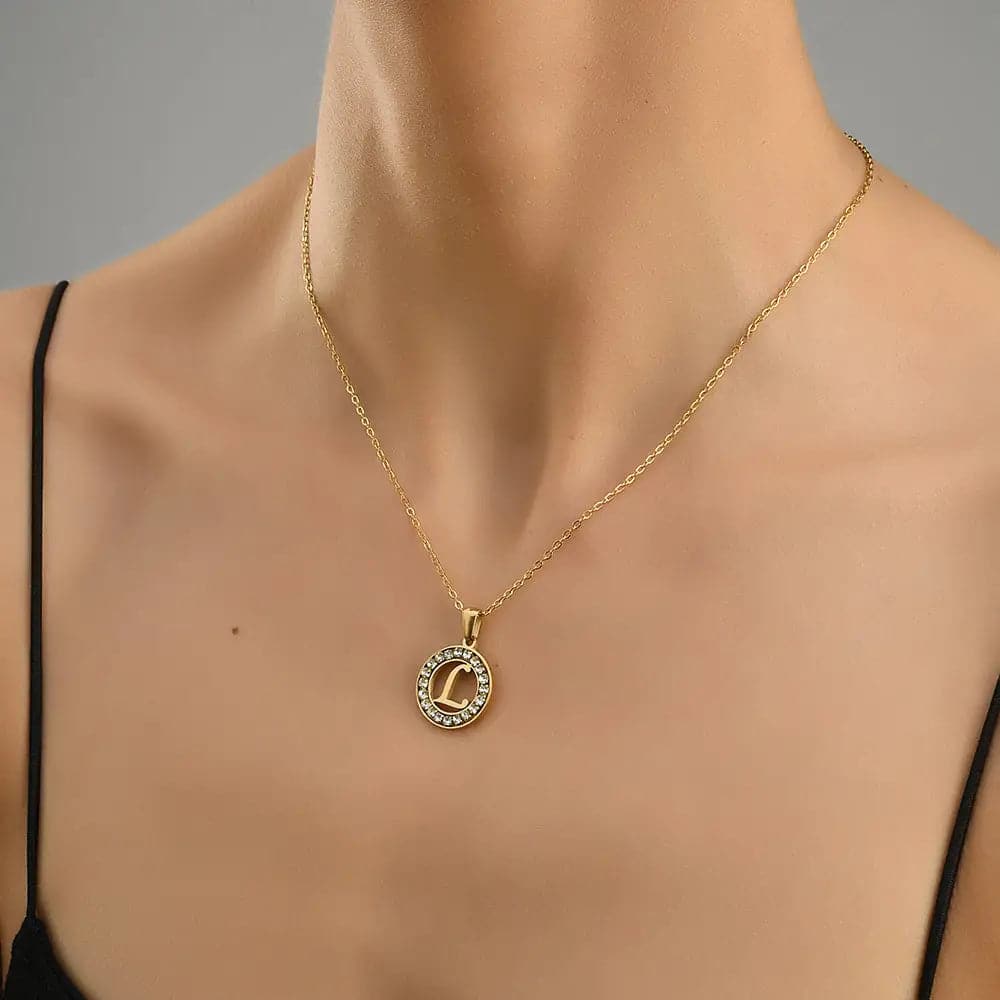 Soyel Letter-L Halskette Gold