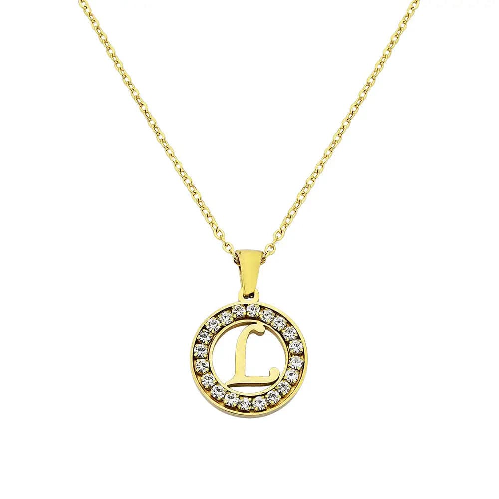 Soyel Letter-L Halskette Gold