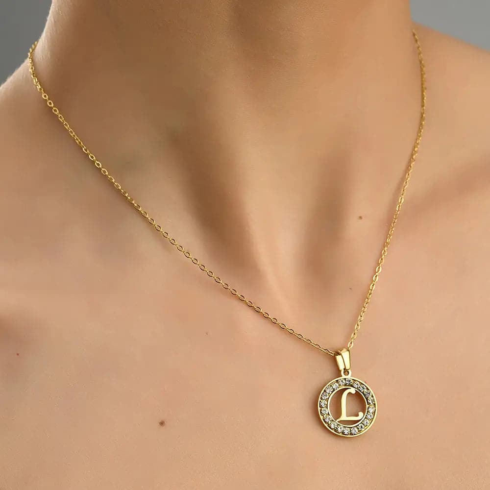 Soyel Letter-L Halskette Gold