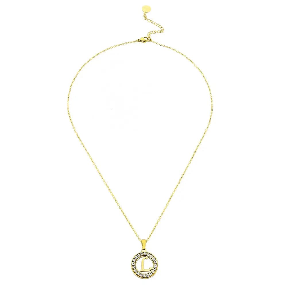 Soyel Letter-L Halskette Gold
