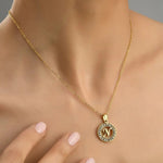 Soyel Letter-N Halskette Gold