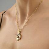 Soyel Letter-O Halskette Gold