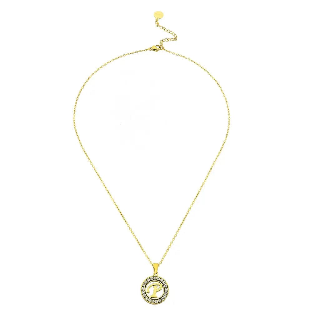 Soyel Letter-P Halskette Gold