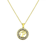 Soyel Letter-P Halskette Gold