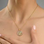 Soyel Letter-P Halskette Gold