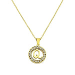 Soyel Letter-Q Halskette Gold