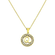 Soyel Letter-Q Halskette Gold