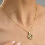 Soyel Letter-Q Halskette Gold
