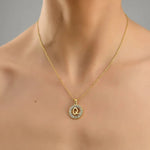 Soyel Letter-Q Halskette Gold