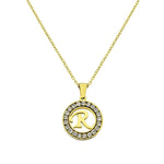 Soyel Letter-R Halskette Gold