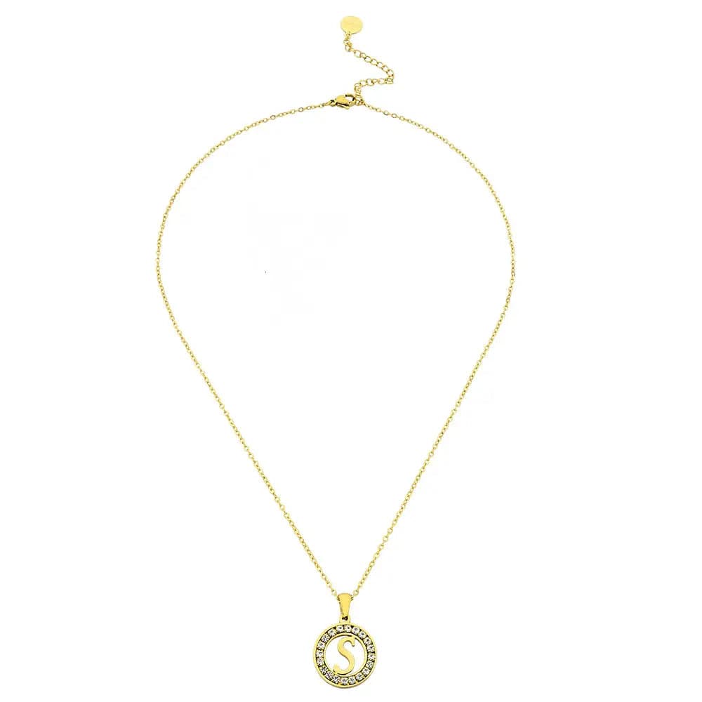 Soyel Letter-S Halskette Gold