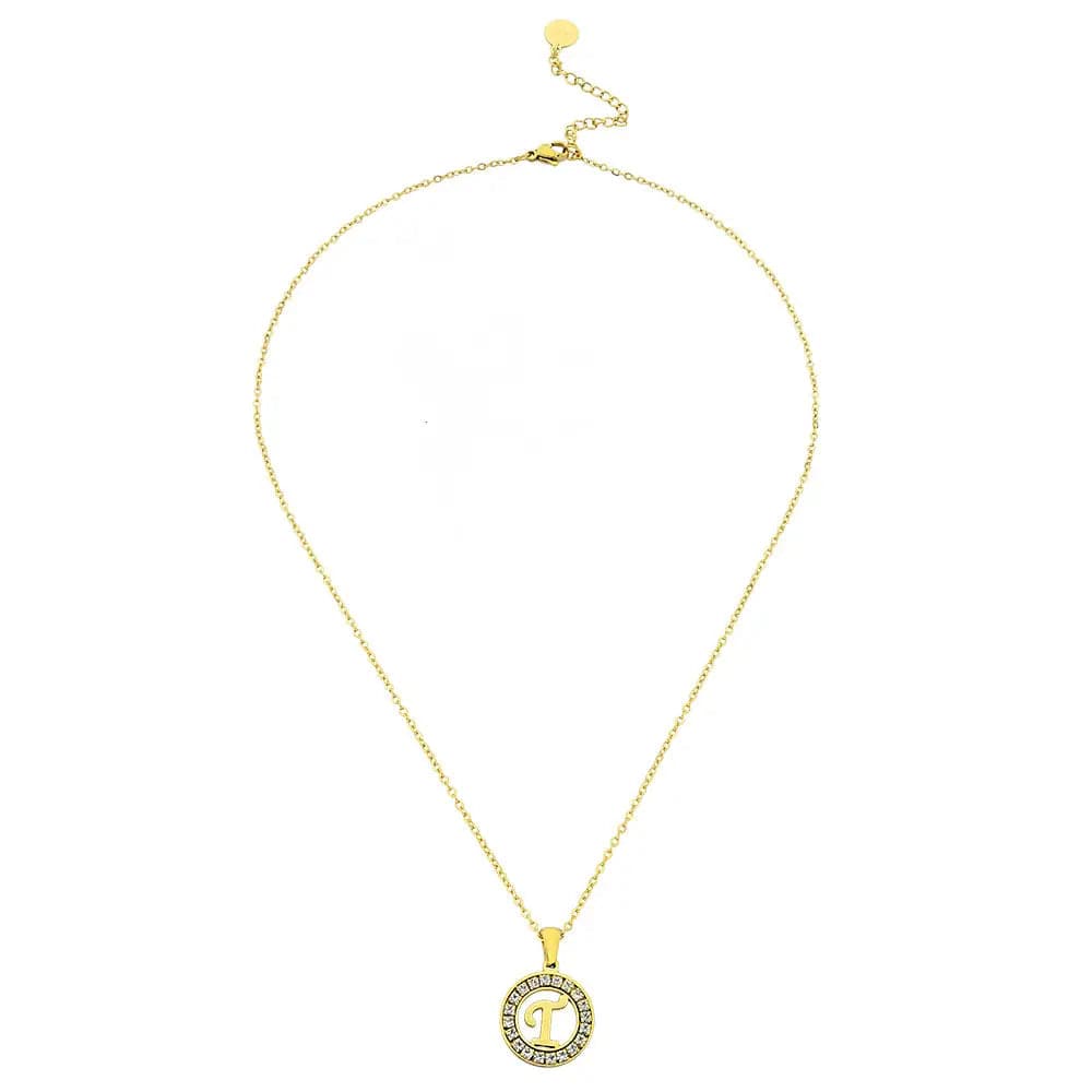 Soyel Letter-T Halskette Gold