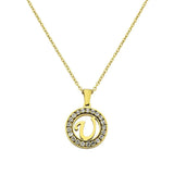Soyel Letter-U Halskette Gold