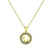 Soyel Letter-U Halskette Gold