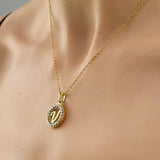 Soyel Letter-V Halskette Gold