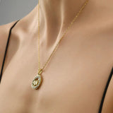 Soyel Letter-W Halskette Gold