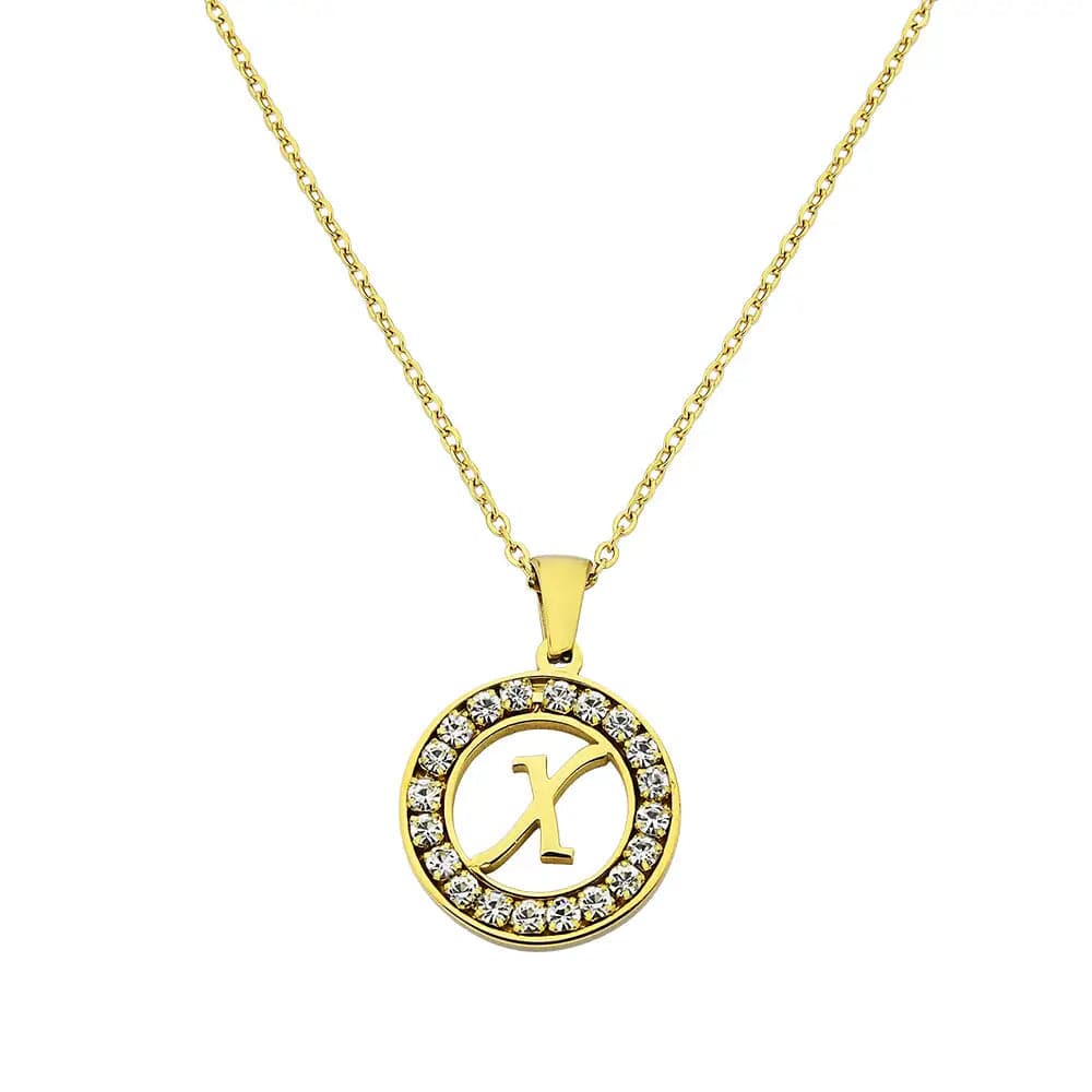 Soyel Letter-X Halskette Gold