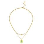 Stonc Halskette Gold