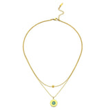 Stonc Halskette Gold