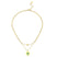 Stonc Halskette Gold