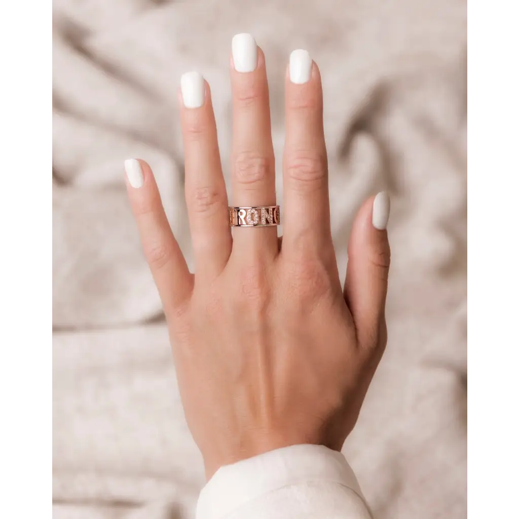 STRONG ENOUGH Ring