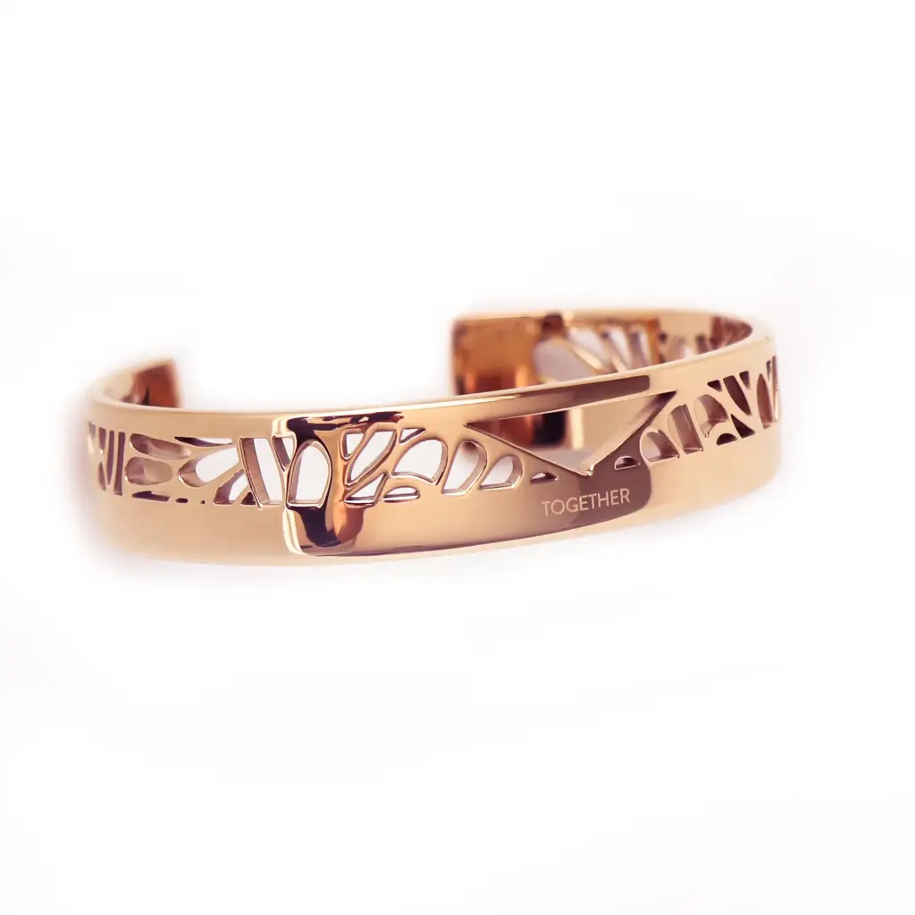 TOGETHER Cuff roségold