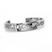 TOGETHER Cuff silver