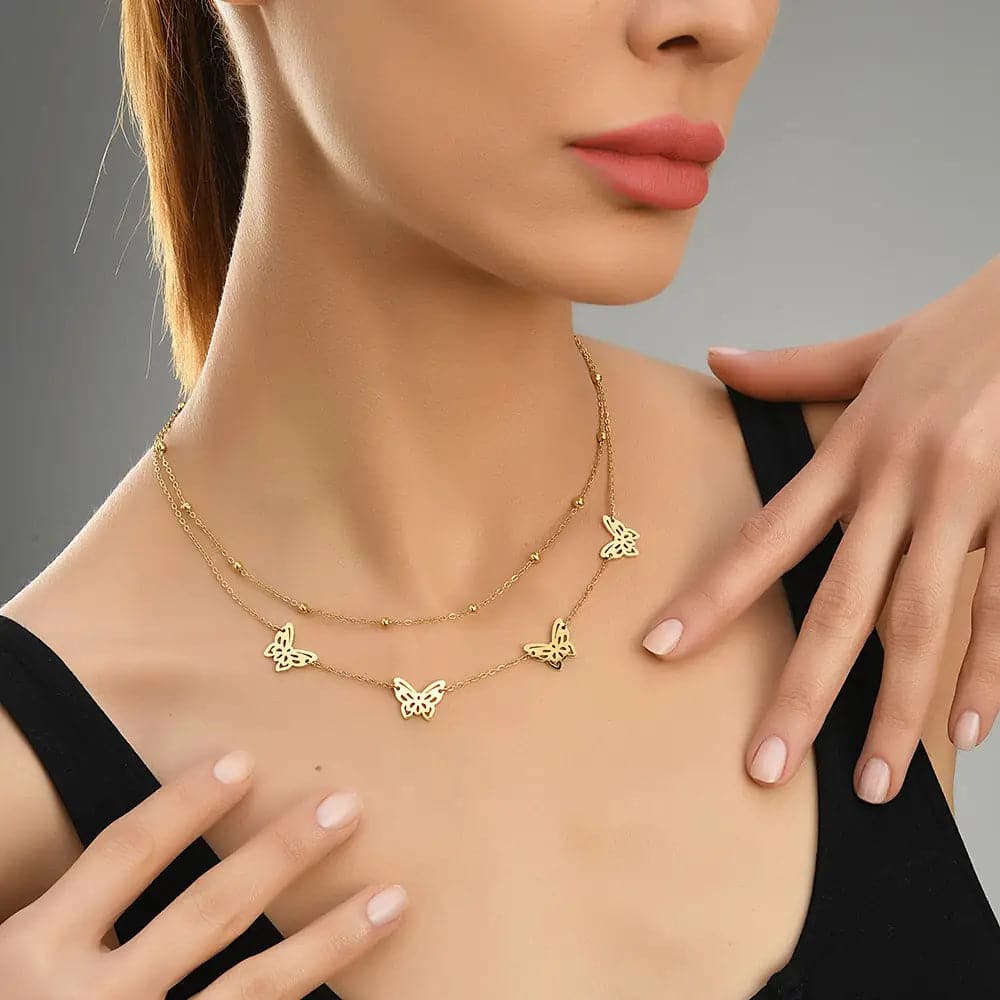 Voer Halskette Gold